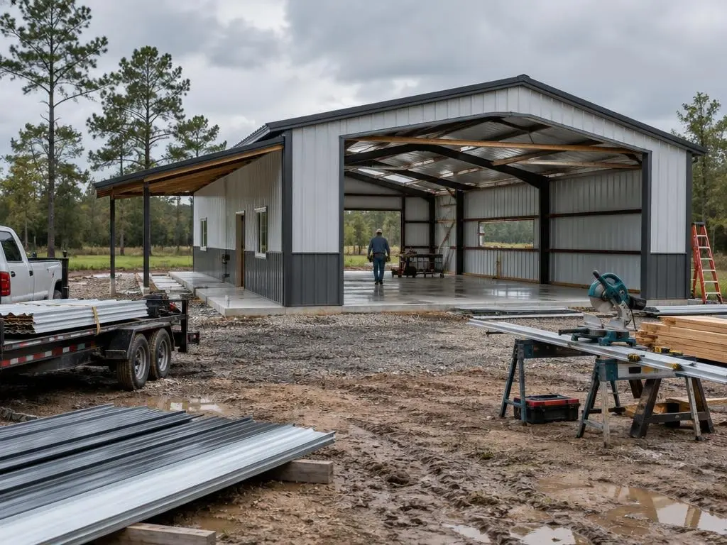 Barndominium Kits & Shell Builds in Houston, TX